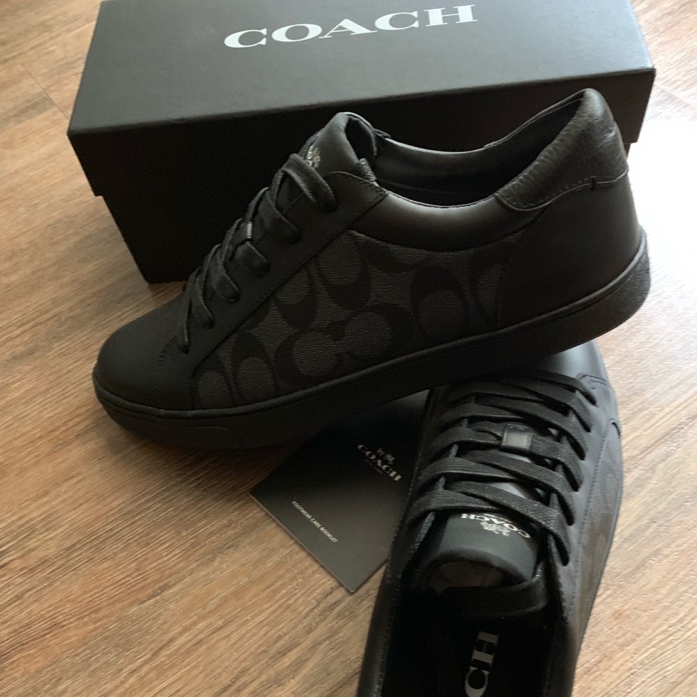 Men coach shoes Staight from Paris. NVR WORN